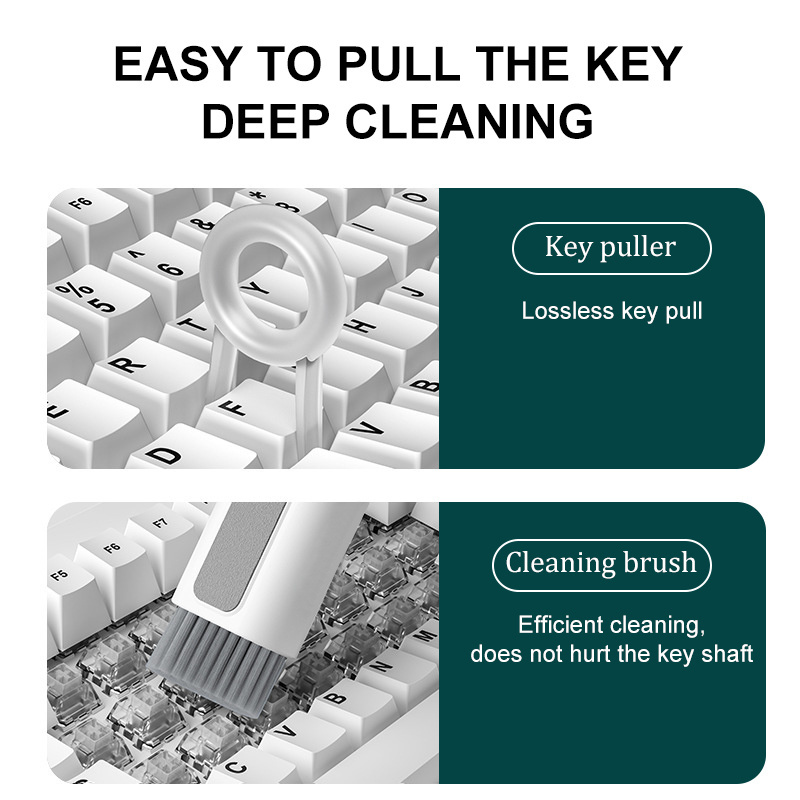 7 in 1 touch screen cleaner brush Earbuds Earphone Cleaning Cleaning Tools Keyboard Cleaner Kit Airpod Screen Cleaner Pen kit