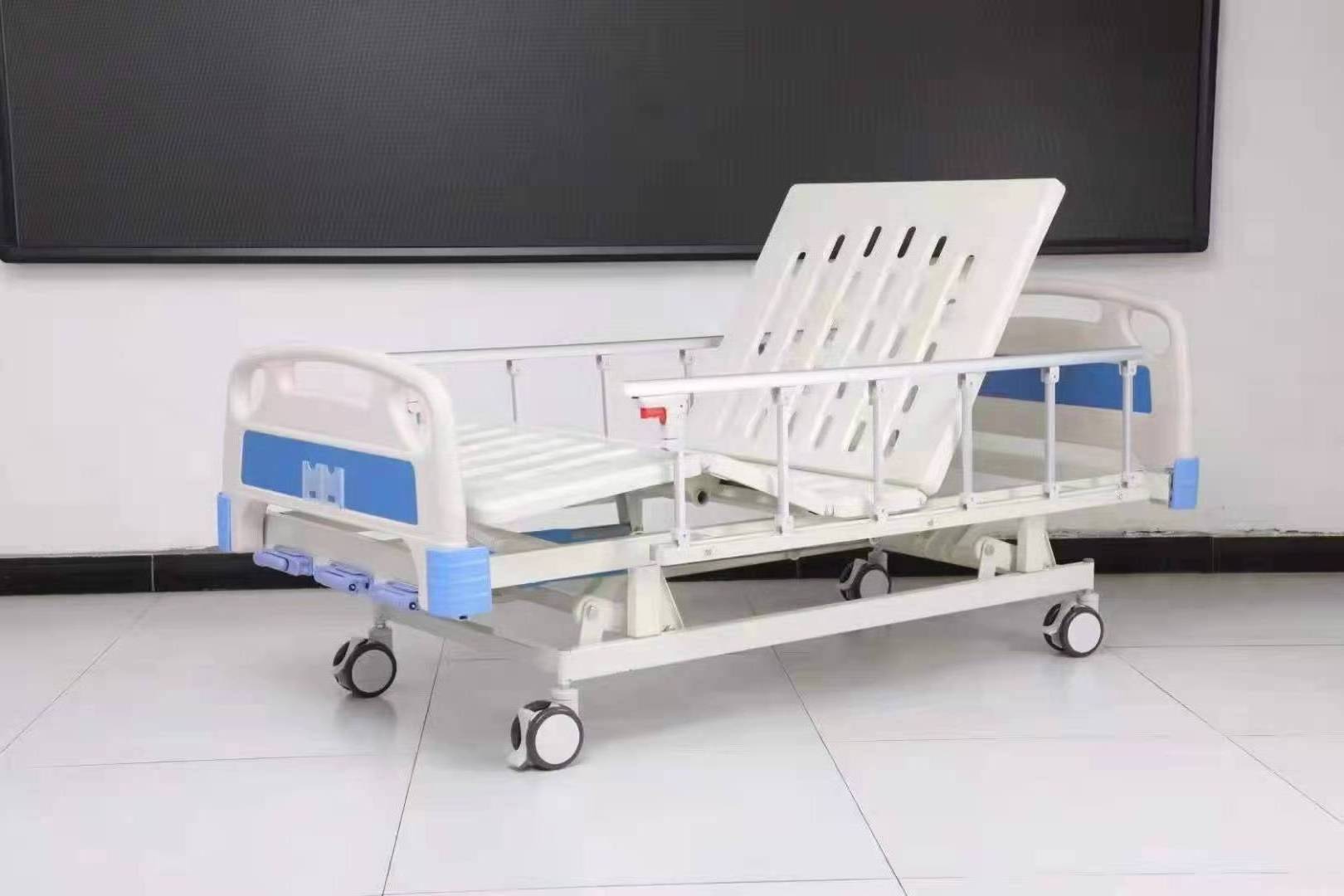 top selling product 2024 home care bed hospital electric bed prices  3 function manual hospital bed for clinic