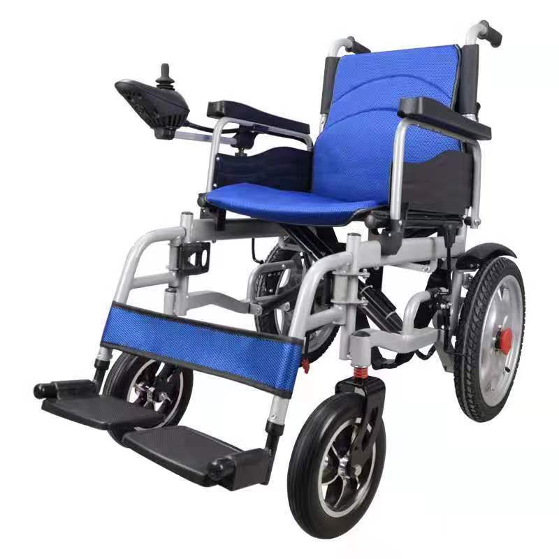 medical supplies Good price Foldable Electric Wheelchair Motorized electric wheelchair walker rollator for elderly people