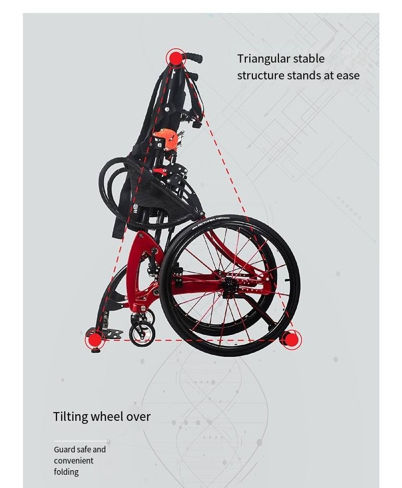 standing wheelchair On-demand customization Rehabilitation Therapy Supplies Standing Wheelchair /handicap stand up wheelchair