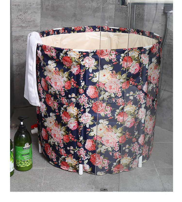 Best selling new style portable PVC bidet travel folding bath tub bath bucket for adults and child