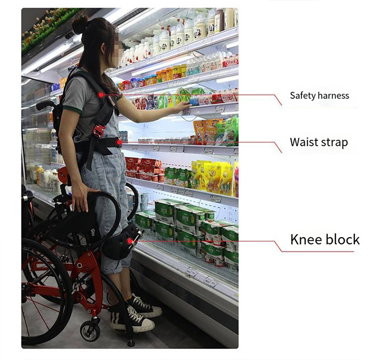 standing wheelchair On-demand customization Rehabilitation Therapy Supplies Standing Wheelchair /handicap stand up wheelchair