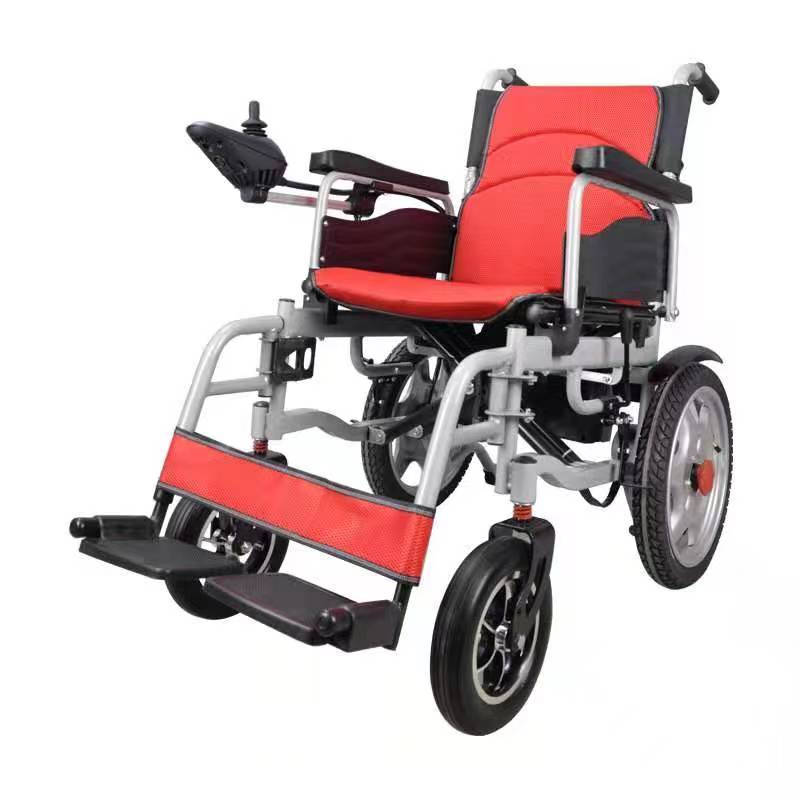 medical supplies Good price Foldable Electric Wheelchair Motorized electric wheelchair walker rollator for elderly people