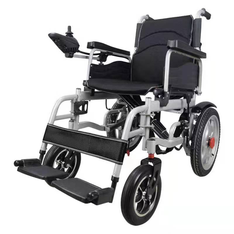 medical supplies Good price Foldable Electric Wheelchair Motorized electric wheelchair walker rollator for elderly people