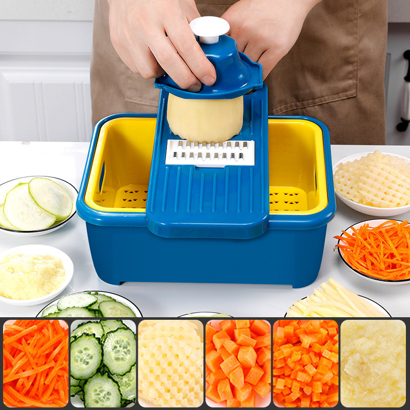 kitchen multifunctional food dicer mandoline vegetable slicer cutter vegetable grater slicer