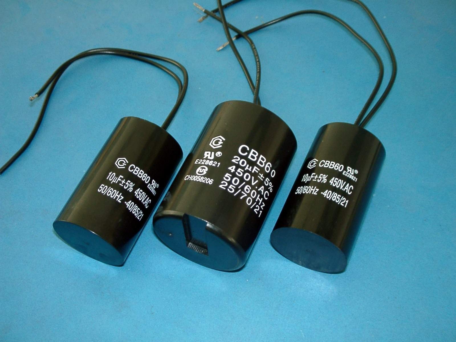 AC motor run 300vac cbb60 water pump capacitor