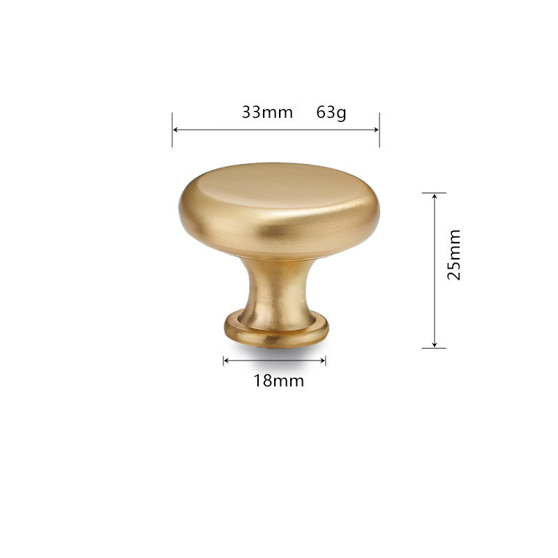 Zinc Alloy Black Gold Knob Embedded Embedded Cabinet Pull Handles