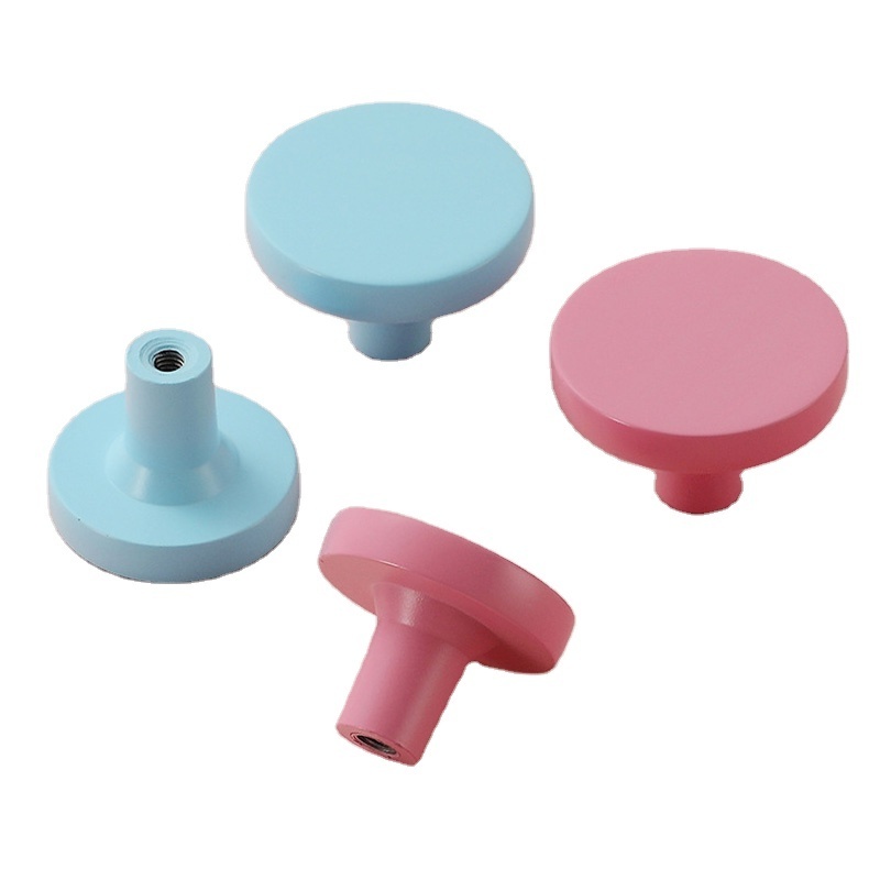 Hot Style China Wholesale round Drawer Handles Competitive Price Bathroom Cabinet Knobs in Colorful Design