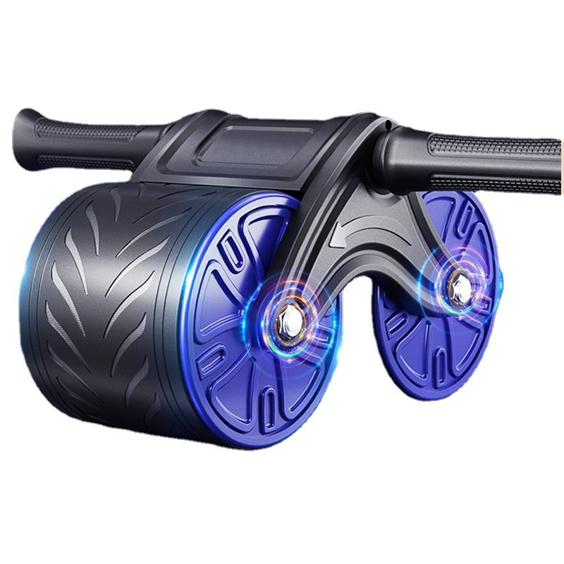 High Quality Wholesale trainer fitness equipment automatic rebound roller wheel ab abdominal exercise roller