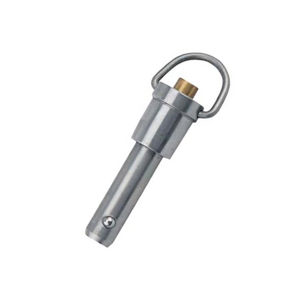 D ring shouldered ball lock pin 10mm ball quick release locking pin detent spring loaded pin lock