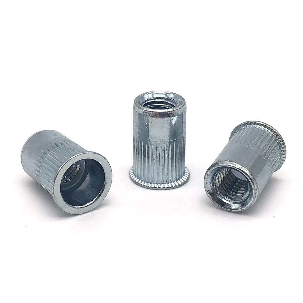 Rivet Nut Rivnut Inserts Nutsert Flat Head Rivet Nut Stainless Steel Aluminium M3 M12 M8 M10 Knurled Closed Pop Rivet Nut