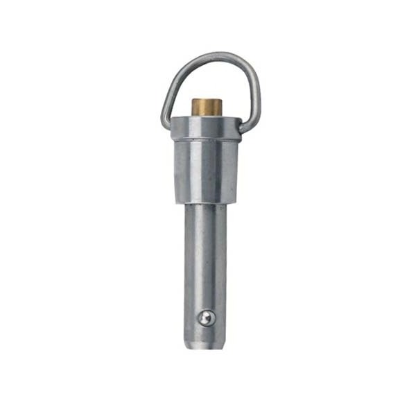 D ring shouldered ball lock pin 10mm ball quick release locking pin detent spring loaded pin lock