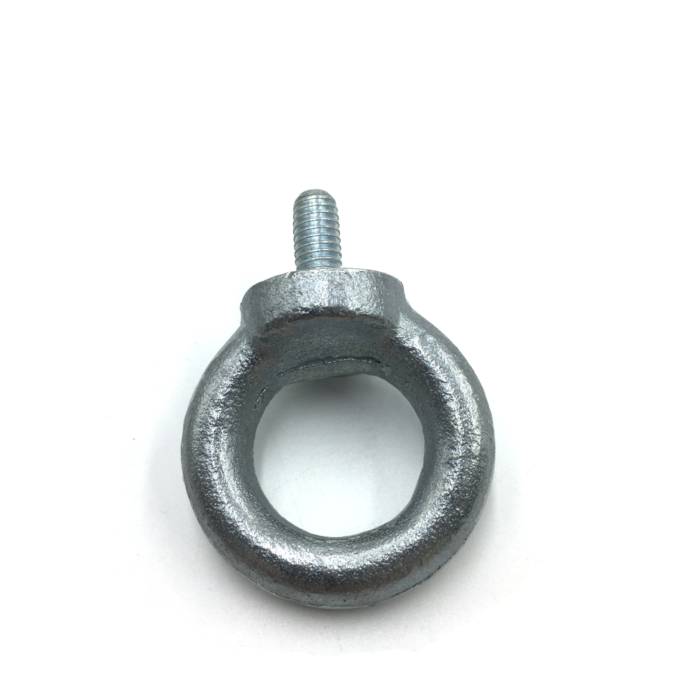 China Forged anchor Lifting DIN580 M8 stainless steel Eye bolt galvanized oval swivel eyebolt