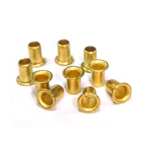 Factory wholesale custom furniture eyelet rivets Manufacturer din7340 metal brass flat head special hollow tubular rivets