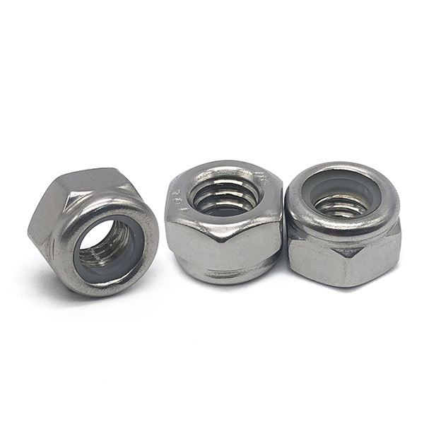 China custom metal carbon steel din985 high quality fingerboard truck lock nuts m1.4 Round Head Hex self nylon insert lock nut