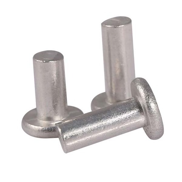 Metal Custom Semi Tubular Solid Step Flat Round Countersunk Head M2 M3 M4 M5 M6 M8 Rivets For Fastening bridges