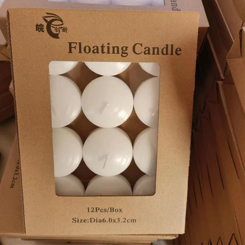 Dia6.0cm Floating candle in water home decor for wedding decoration centerpiece  party