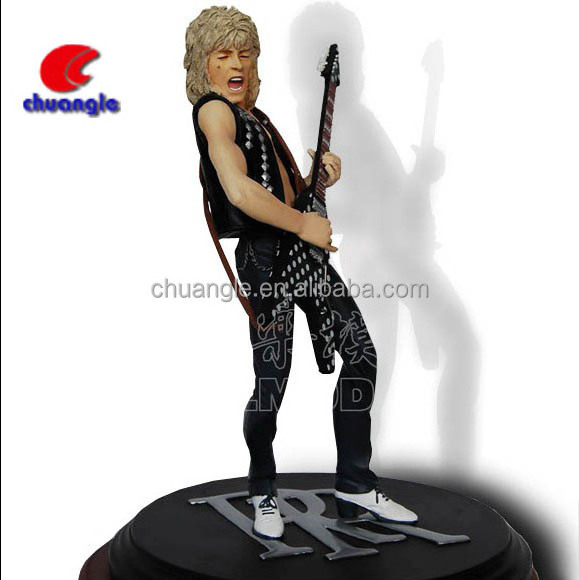 Vivid delicate polyresin musician figurine,OEM musician statue