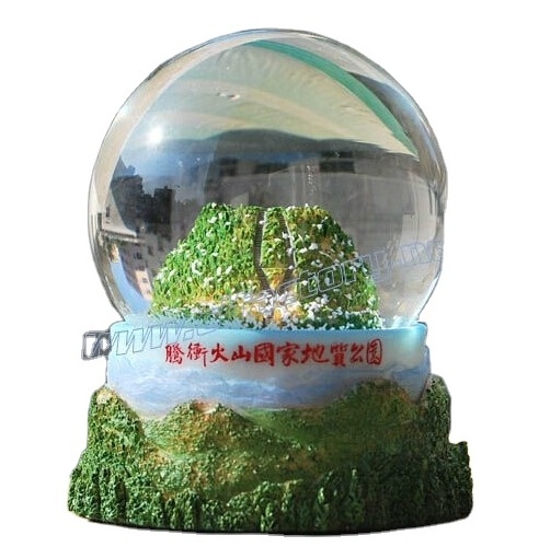 OEM / ODM Custom Made Poly Resin Snow Globe  Water  ball