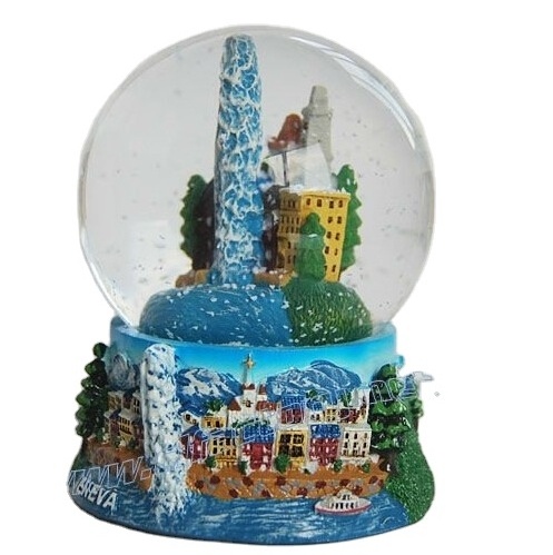 OEM / ODM Custom Made Poly Resin Snow Globe  Water  ball