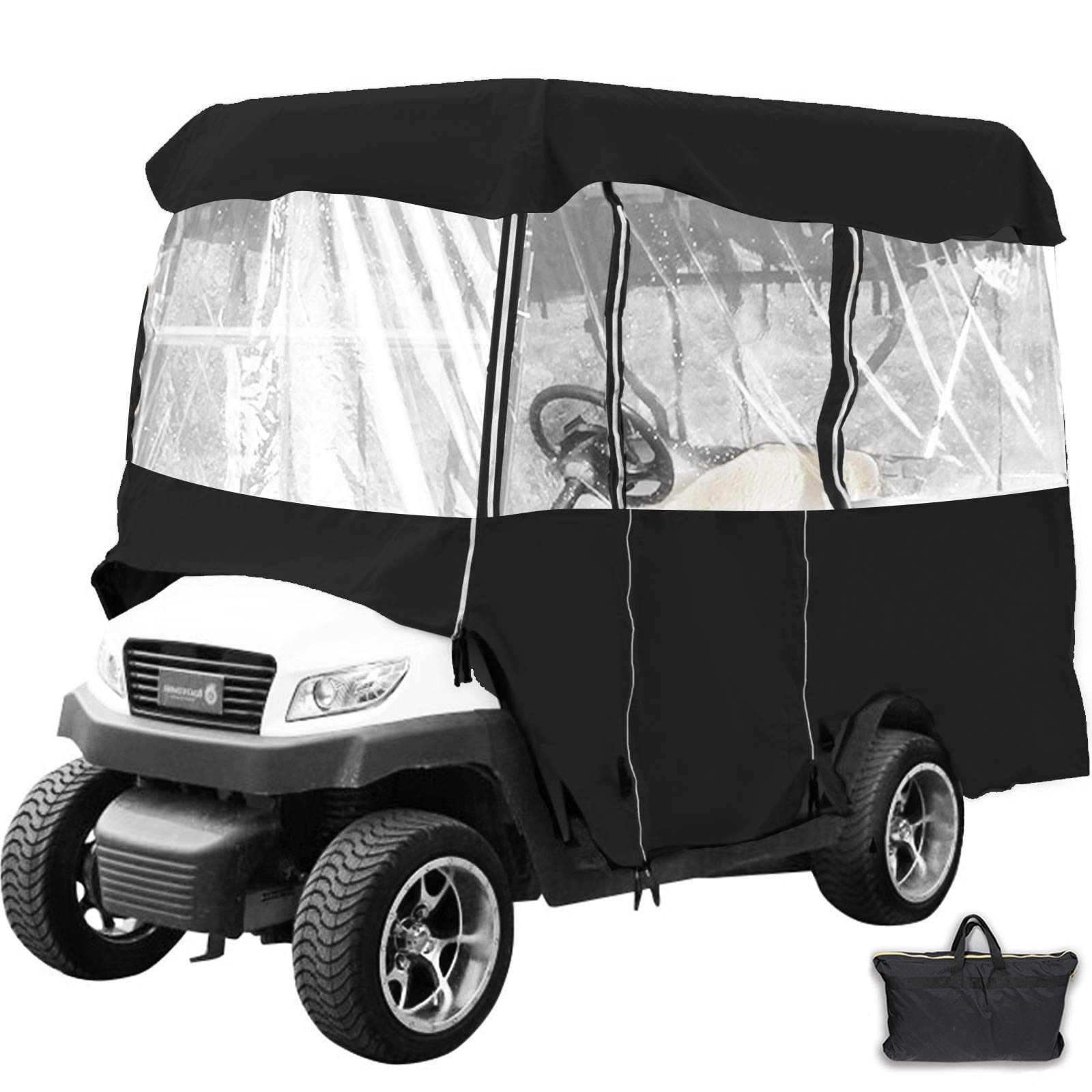 CLM 2 4 Passenger Golf Cart Driving Enclosure Golf Cart Rain Weather CoverEzgo Golf Cart Accessories