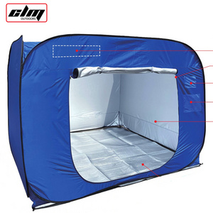 CLM Portable Pop Up Cube Refugee Isolation Shelter Modular Emergency Disaster Relief Tent for Earthquake Tsunami