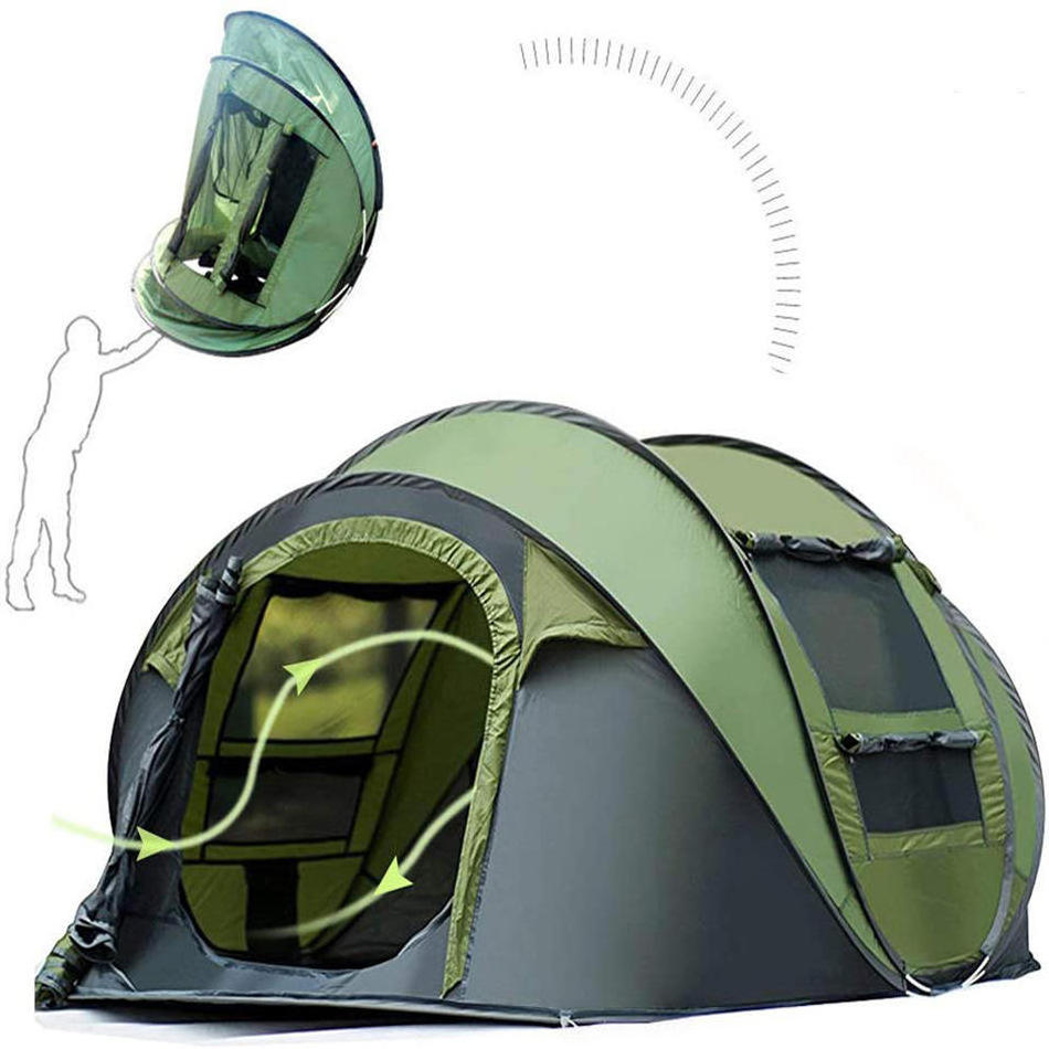 Luxury Glamping Camping Tent 4 Person Wholesale Suppliers Portable Foldable Automatic Pop Up Outdoor camp Tent