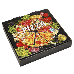 biodegradable Pizza box packaging carton 10 12 13 14 inch pizza packing delivery box supplier for pizza