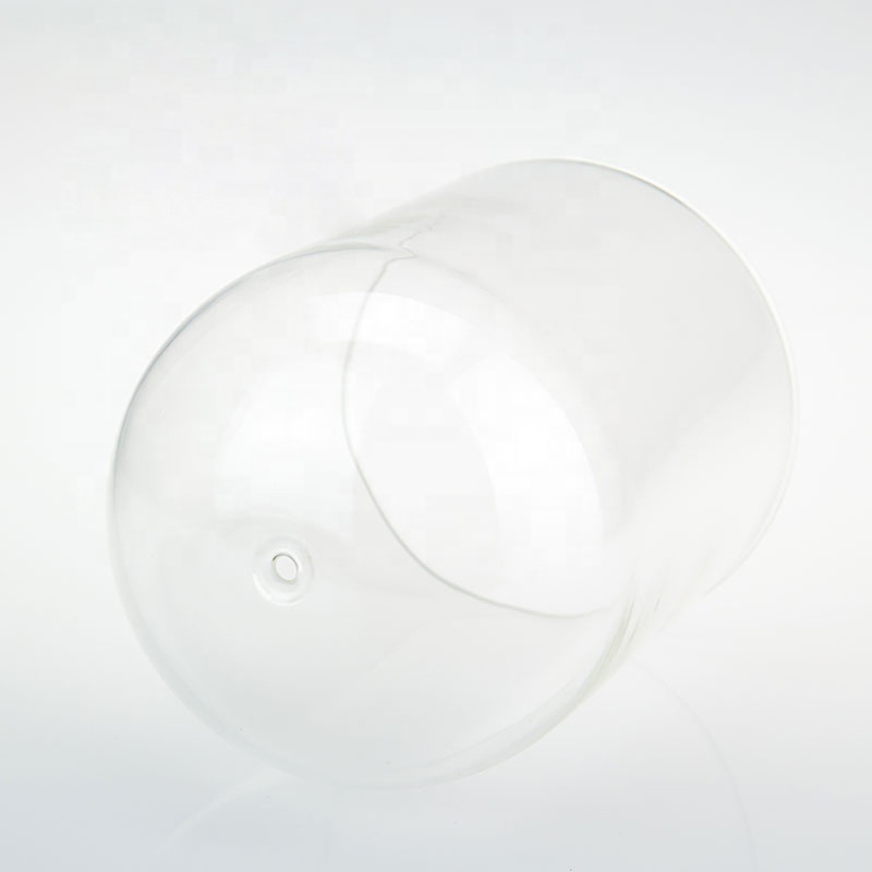 Wholesale Hand Blown Clear Glass Dome Display Decorative Lead Free Glass Dome