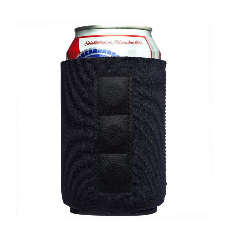 Promotional Custom Magnetic Stubby Holder Neoprene Collapsible Can Cooler