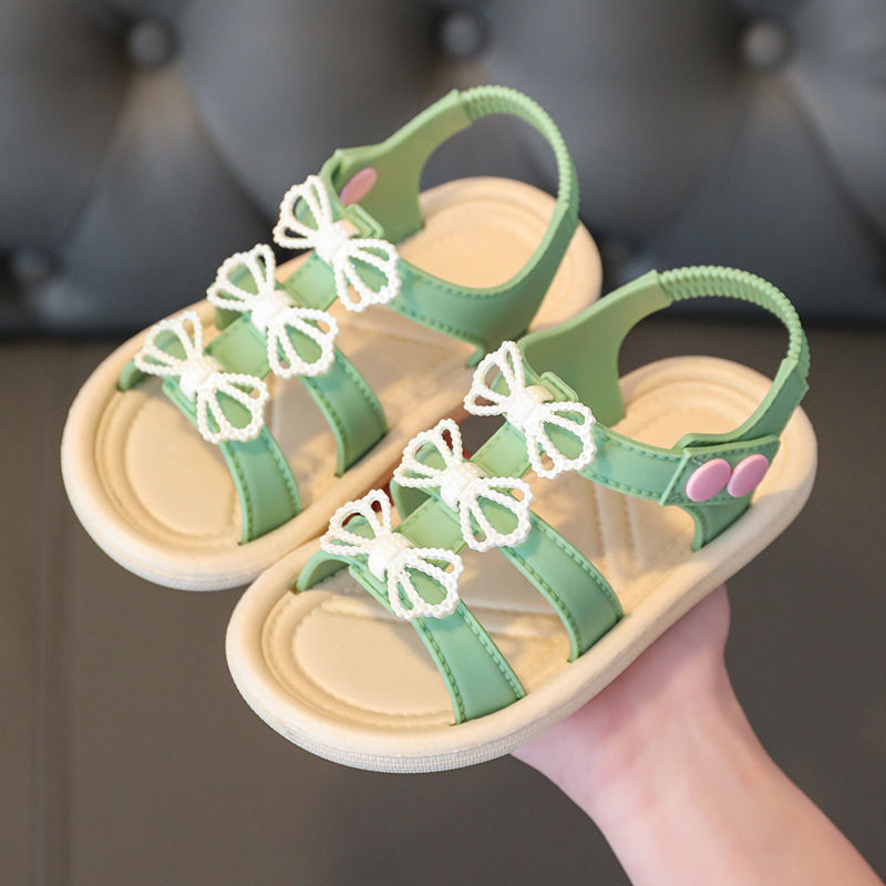 Hot products Girls Sandals Summer New Children's Little Girl Flower Soft Sole Fashion Baby Girls Shoes Sandals