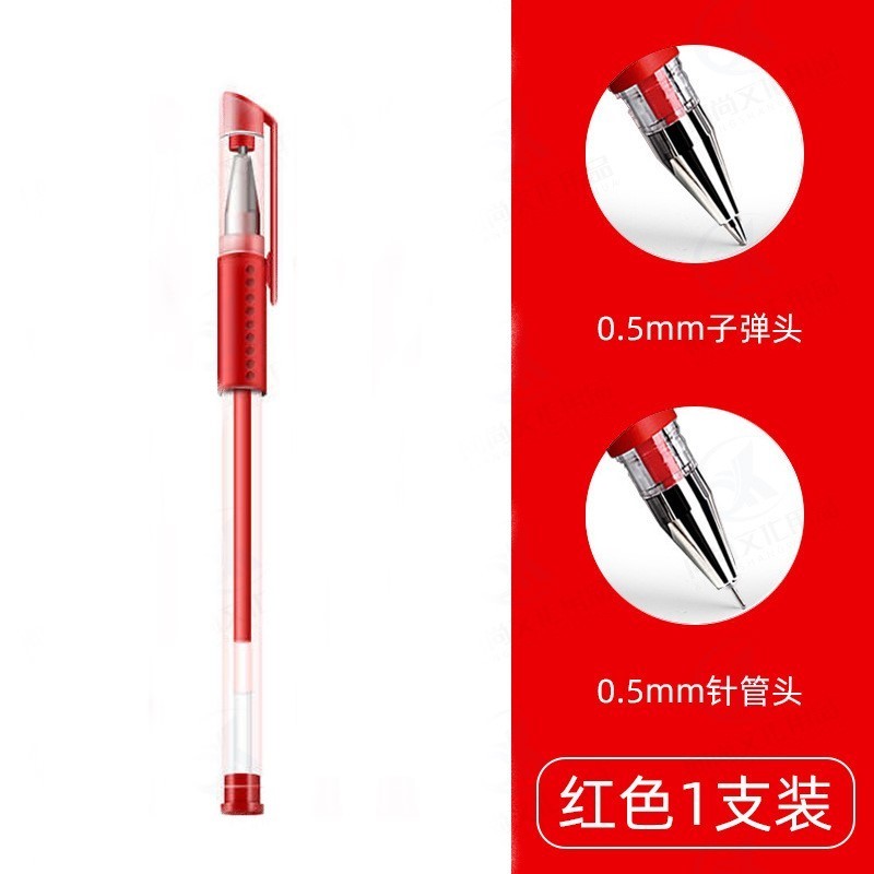 Wholesale Hotel Catering Simple Black Blue Red Plastic Ball Point Ink Pen 0.5mm Plastic Ball Pen stationery set