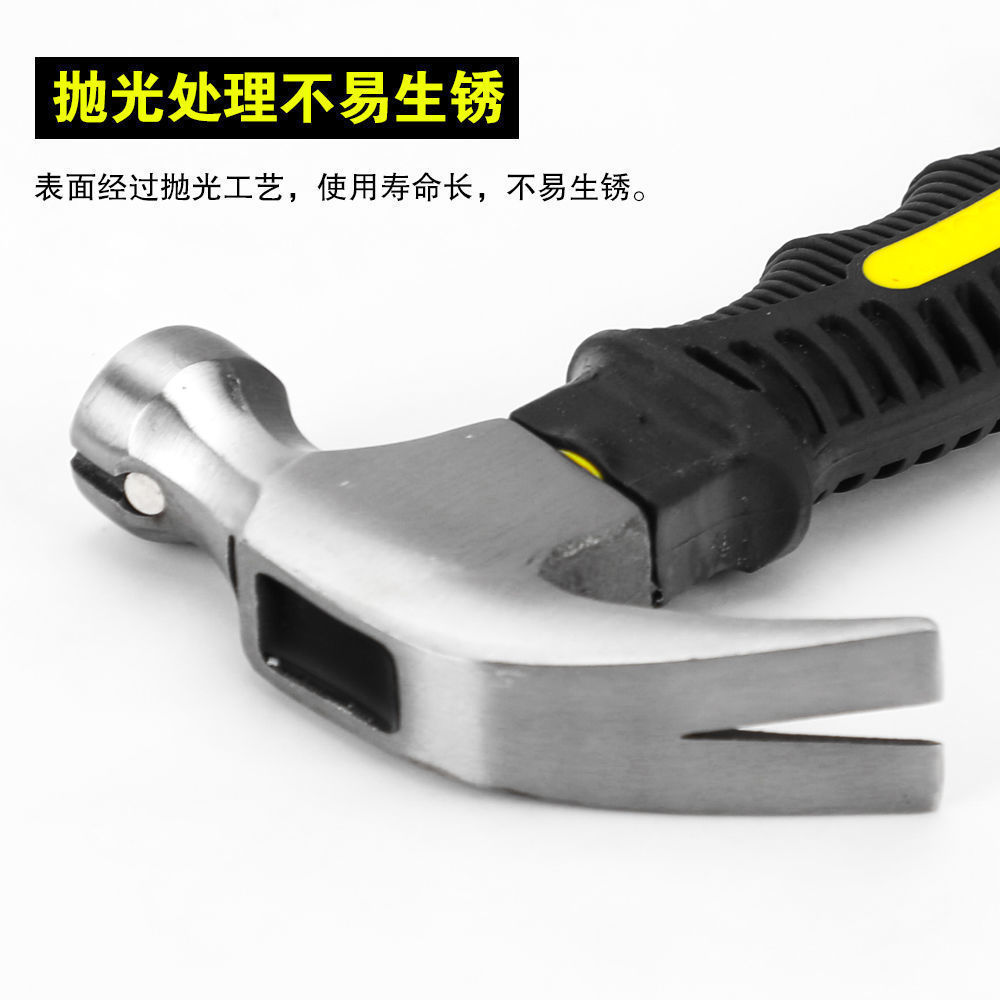 China Wholesale Hot Selling High Quality Mini 8oz Claw Hammer With Carbon Steel Hammer Head And Plastic Handle