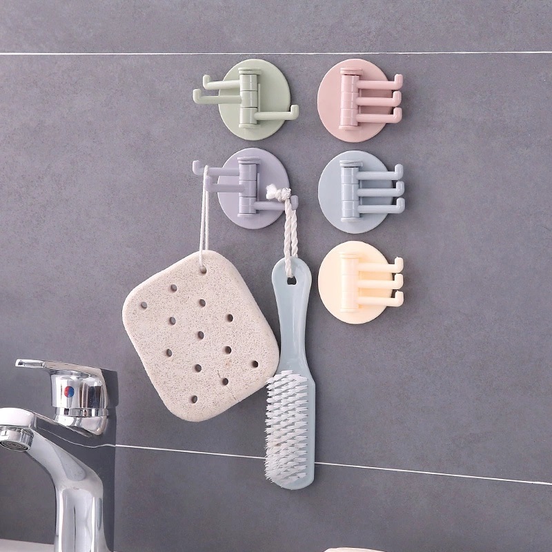 Hot selling design household supplies plastic wall mounted adhesivecheap hanging hook