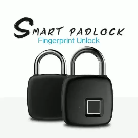 Hottest Fingerprint Unlock Fast Recognition Smart Padlock Work With Tuya APP