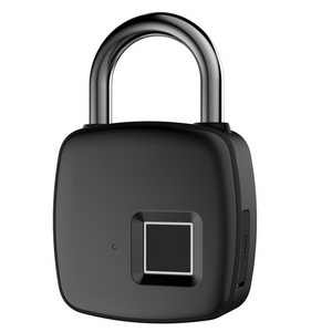 Hottest Fingerprint Unlock Fast Recognition Smart Padlock Work With Tuya APP