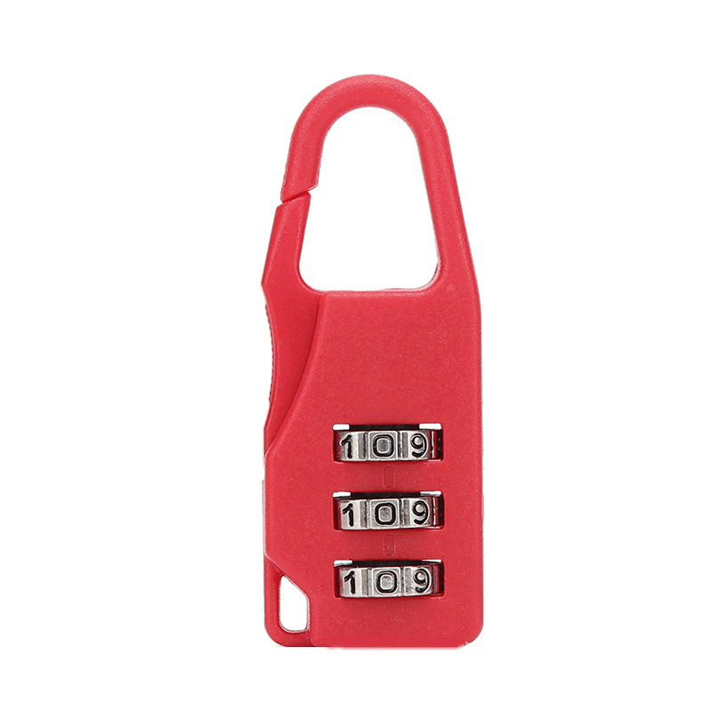 Mini Lock Padlock Outdoor Travel Luggage Padlock Safe Anti-theft Combination Travel Code Number Lock