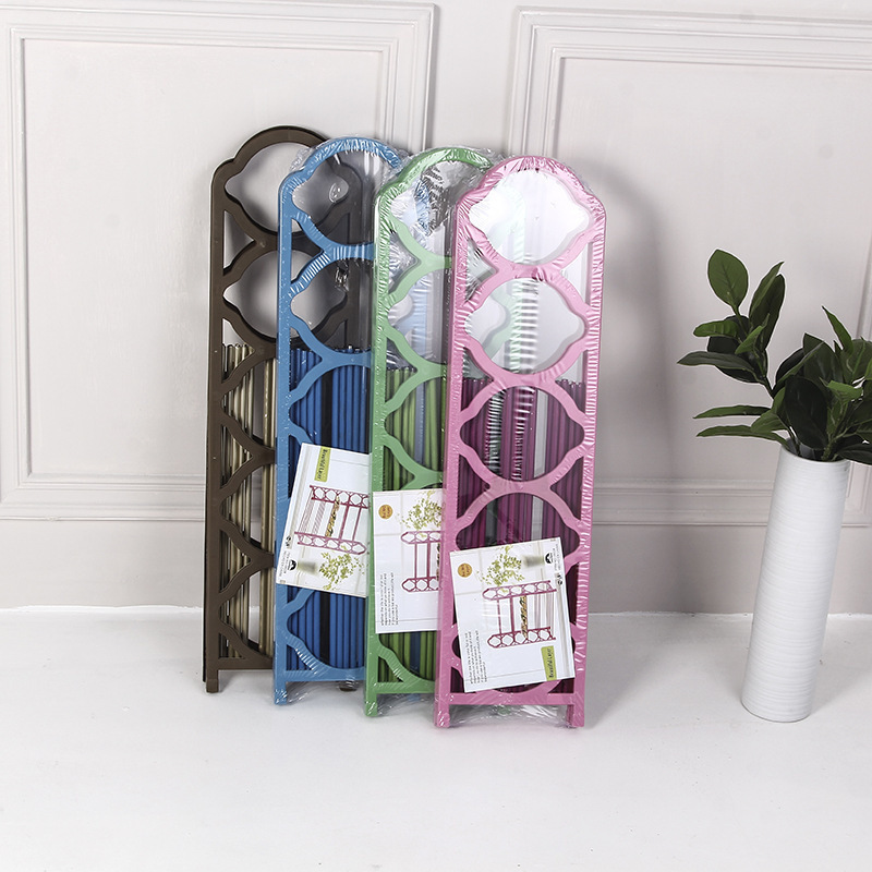 Five - layer plastic multi - layer shelf daily use shoe rack