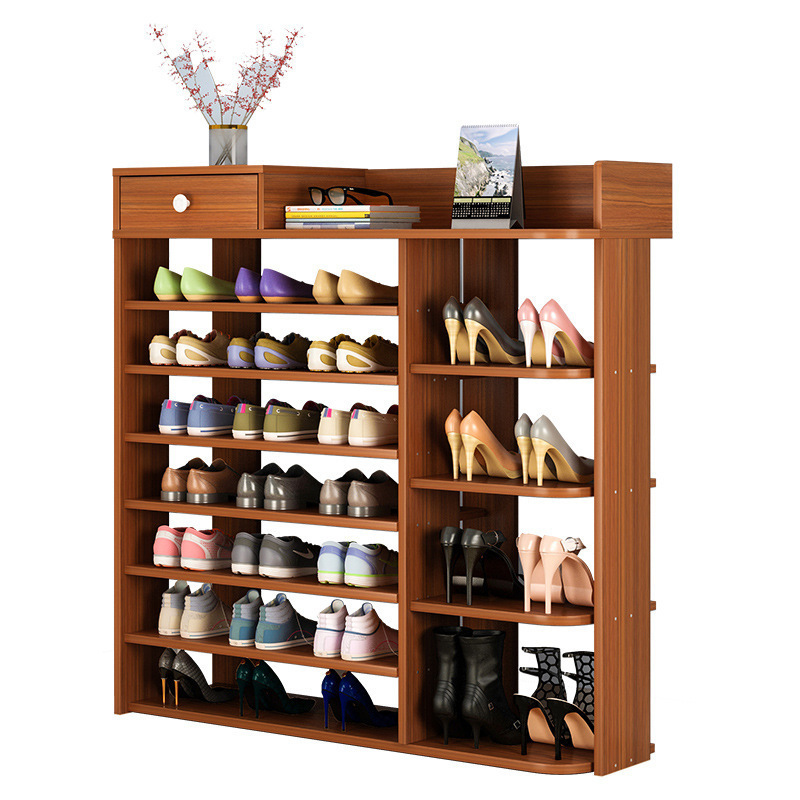 Special Price Doorway Shoe Racks Retro Storage Rack Multilayer Multifunctional Shoe Cabinet