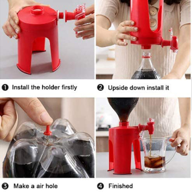 Home soda fountain drink dispenser Kitchen Gadgets Hot selling Kitchen Gadgets popular Creative dispenser With Retail Package