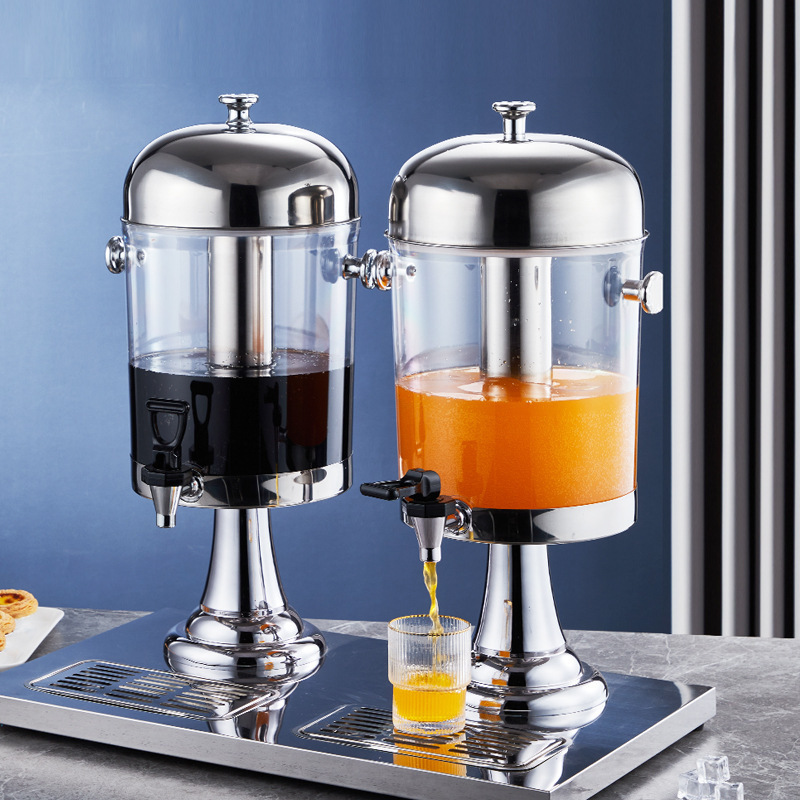 Restaurant 8L/16L/24L Juice Dispenser Cold Drink Dispenser Soda Carbonated Dispenser with Tap