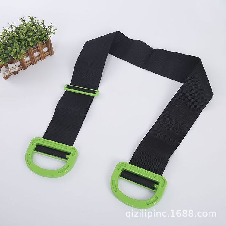 Non-slip Straps for Furniture Carrying, Boxes Moving Handling Belt Other Household Sundries Black