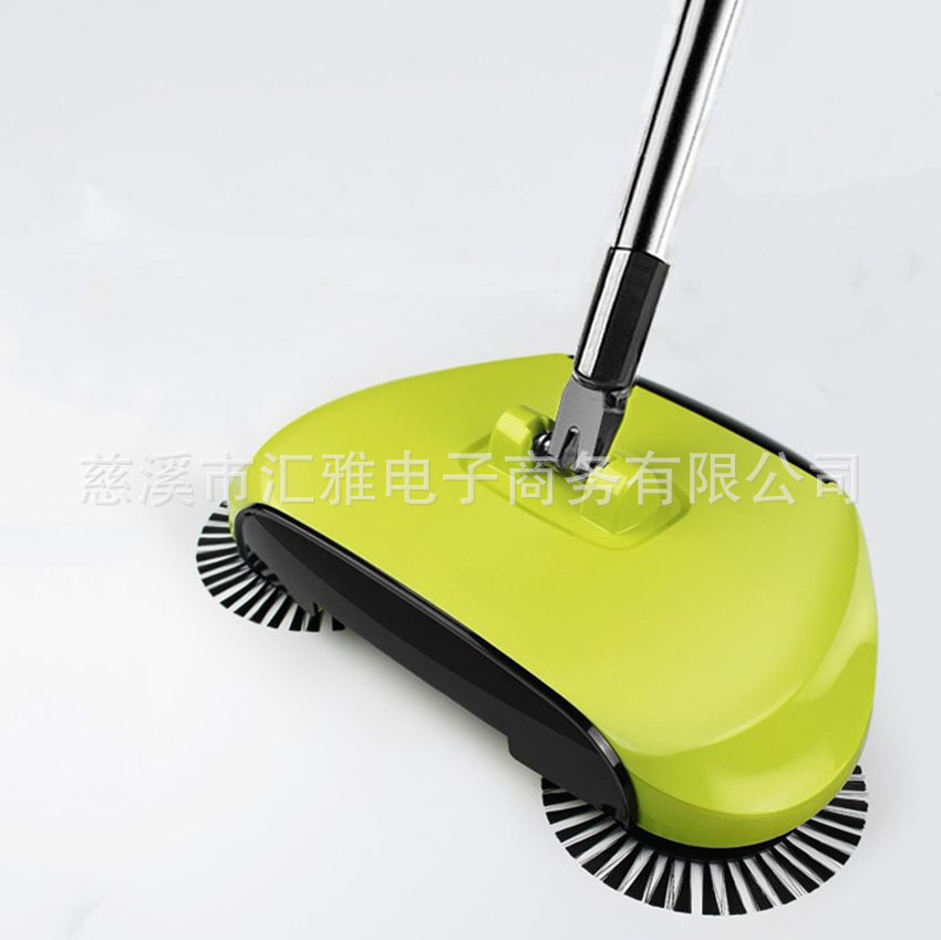 Household Lazy 3 in 1 Manual Floor Clean Machine Hand Push Sweeper Automatic Floor Magic Broom