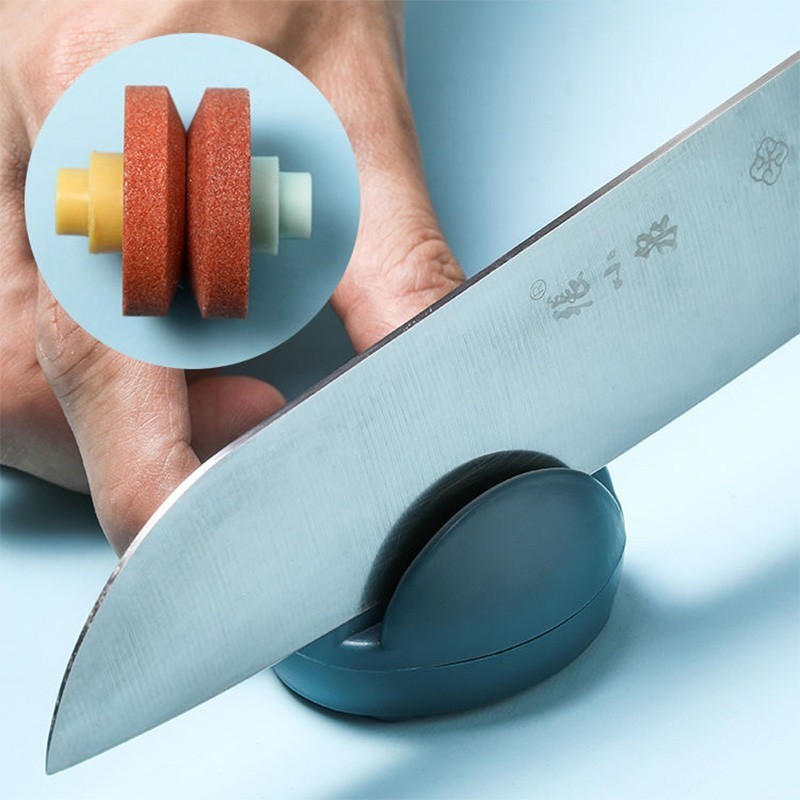 Kitchenware Mini Matte Knife Sharpener Cute Cartoon Knife Grinder Cute Mini Knife Sharpener