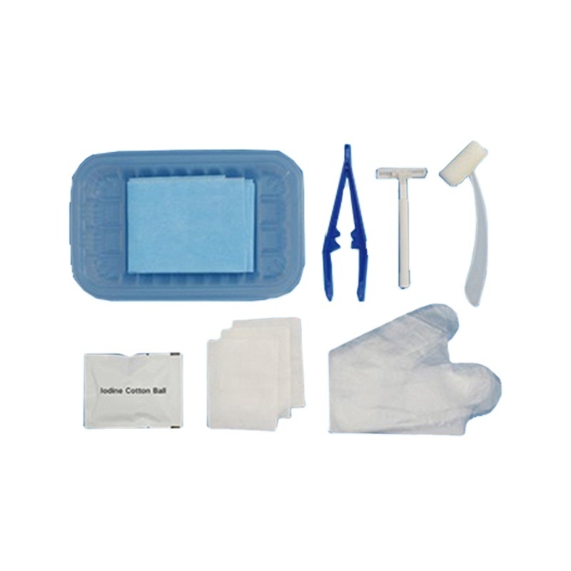 Dressing Set Prep Tray Skin Prep Medical Consumables Medical Surgery Disposable Sterile Dressing Set Kit