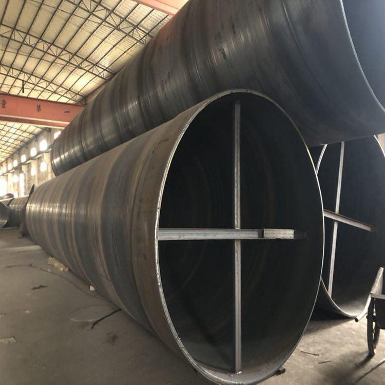 Used for Oil/Gas Pipeline ERW Spiral ASTM A53 helical Seam Welded Steel Pipe