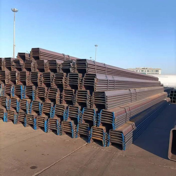 U type sheet pile type 2  400*100*10.5 piling sheet