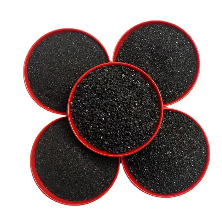 Landscaping Sandy Beach Colored Silica Sand  Natural Color Fine Black Series Sand price