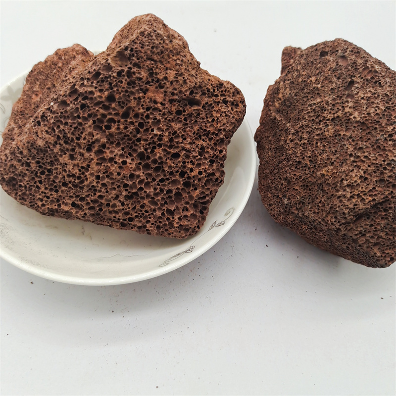 Natural Red Large Lava Rocks Wholesale Lava Pumice Stones/Volcanic Rocks Black Volcano Lava Stone