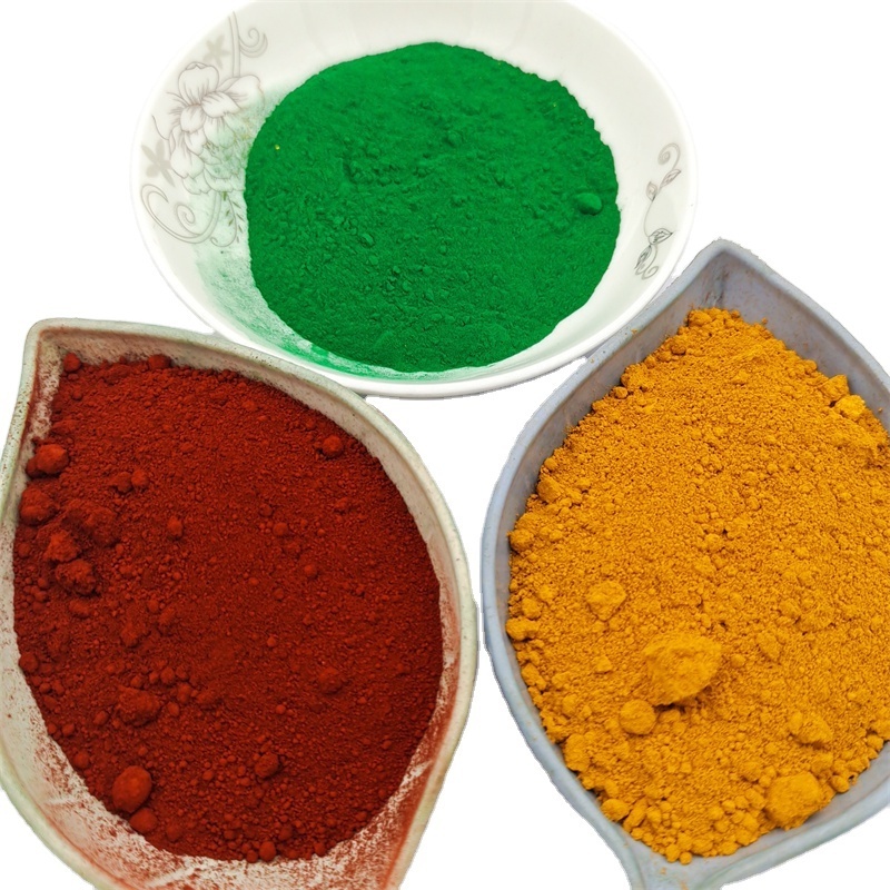 110 Iron Oxide fe2o3 price Red paint nail powder color coat organic oil painting pigments